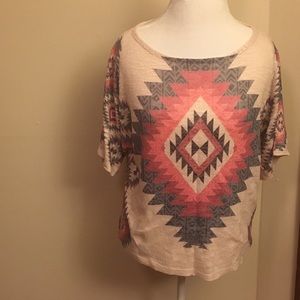 Aztec design shirt